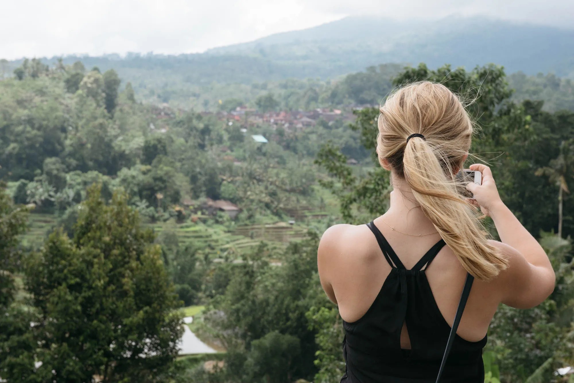 Bali, Indonesia - Mt. Batur, Temples, and Rice Terraces