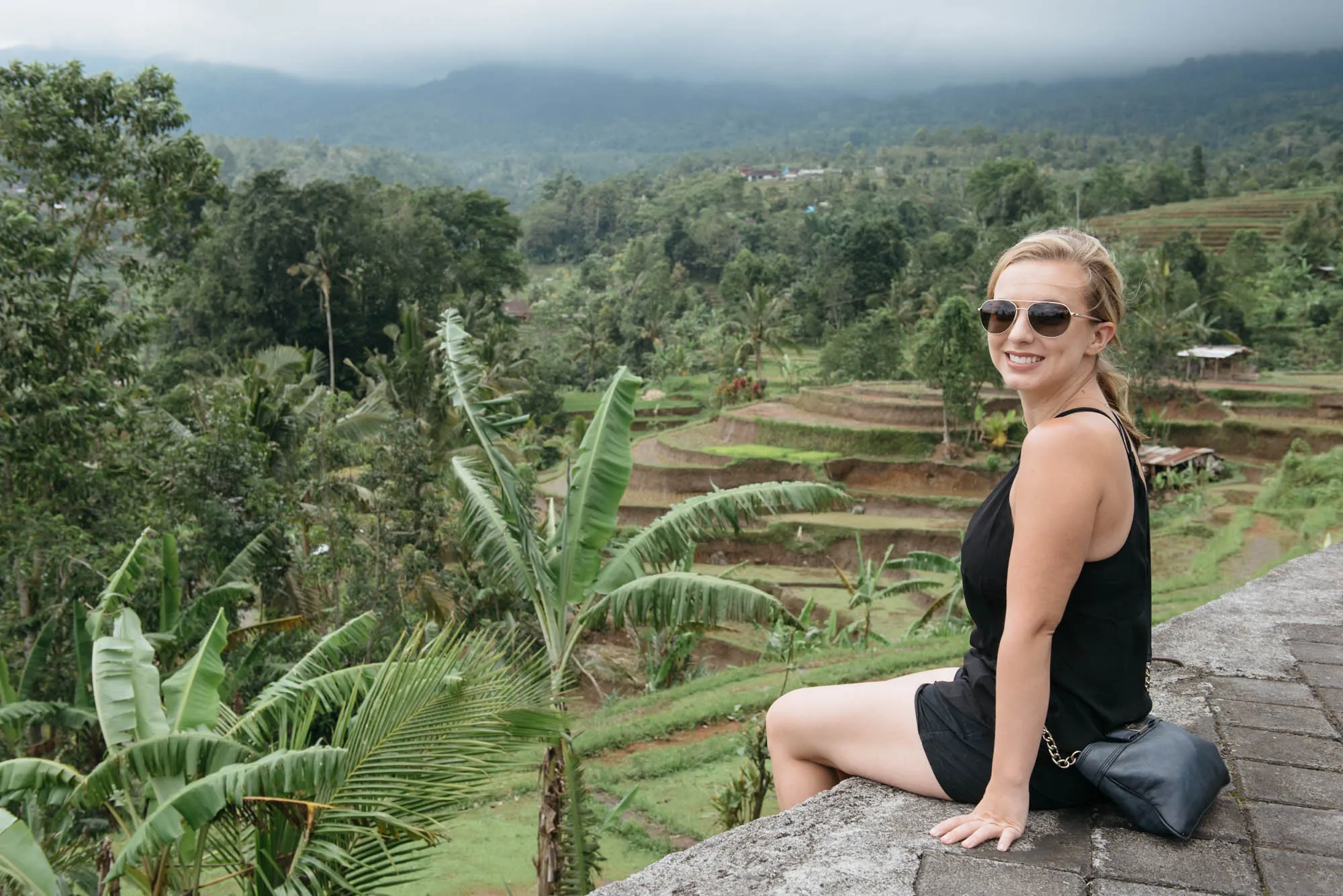 Bali, Indonesia - Mt. Batur, Temples, and Rice Terraces