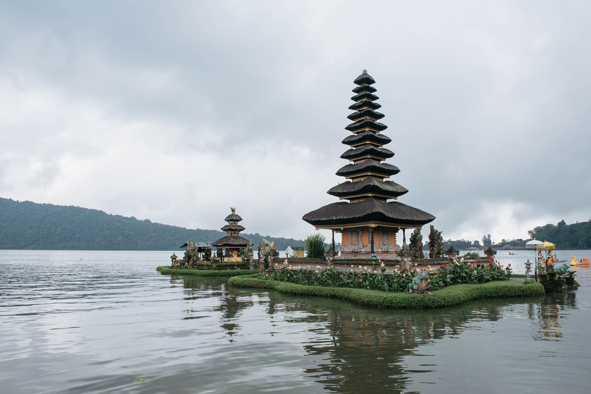 Bali, Indonesia - Mt. Batur, Temples, and Rice Terraces