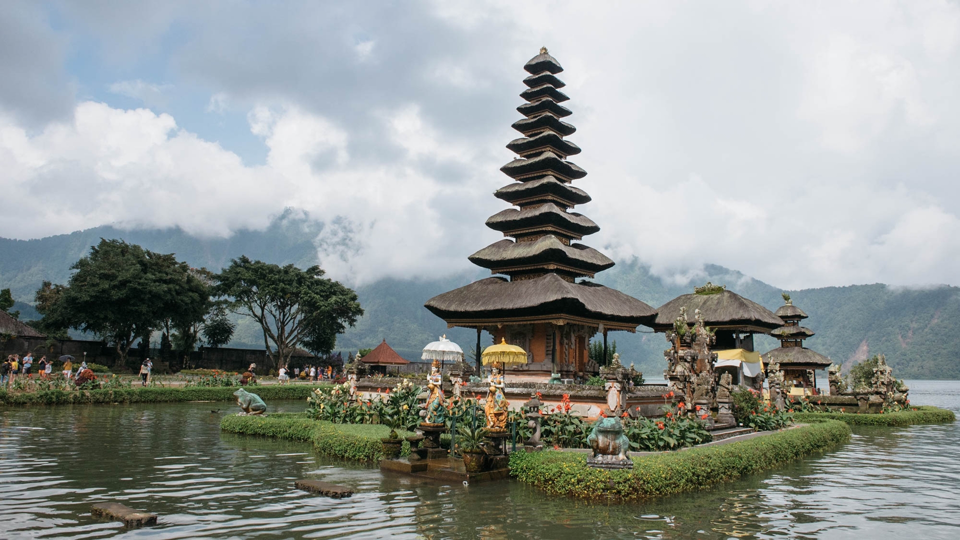 Bali, Indonesia - Mt. Batur, Temples, and Rice Terraces